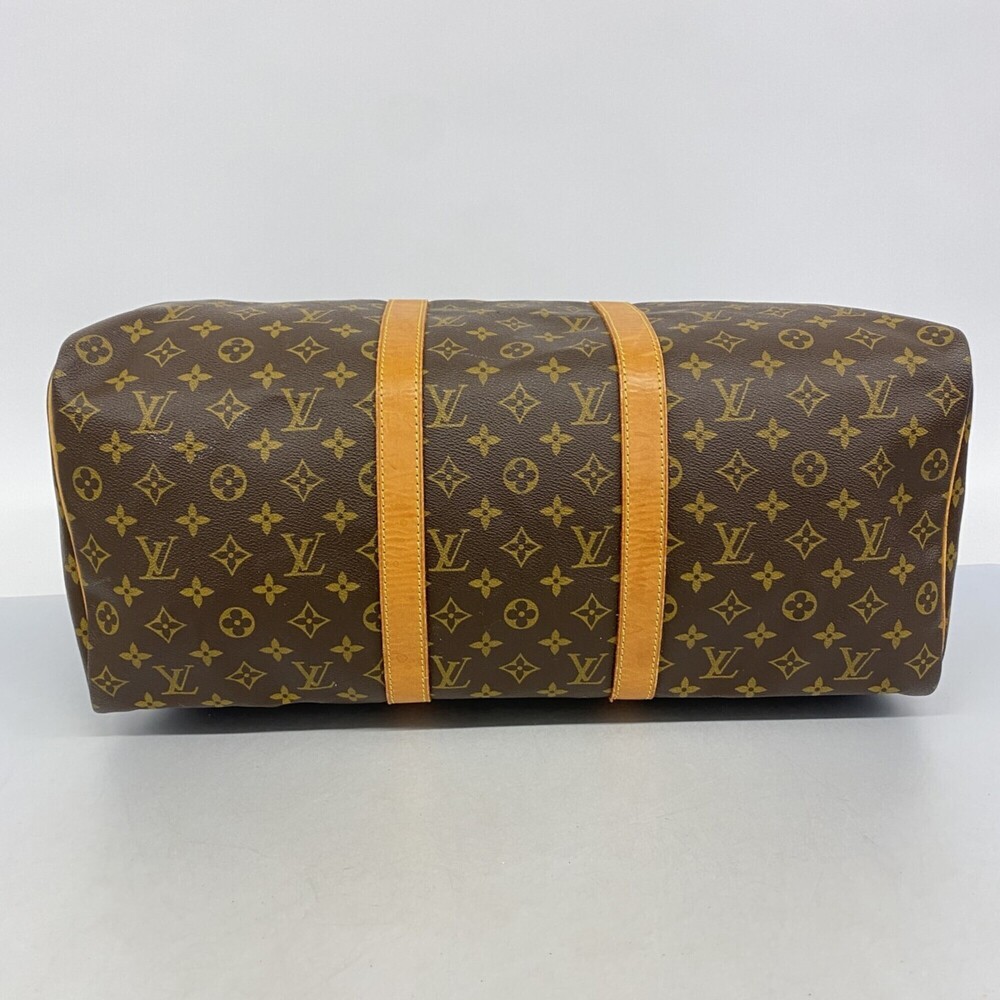 LOUIS VUITTON Authentic Brown Monogram Keepall 50 Boston Bag - Picture 3 of 12